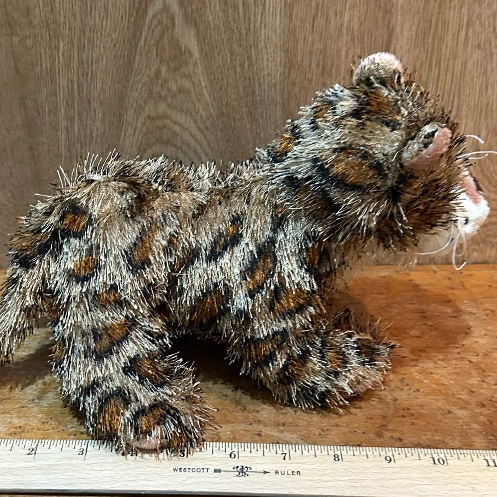GANZ Webkinz HM031 Plush Stuffed Animal Leopard Webkinz Plush Toy [No Code] 12”